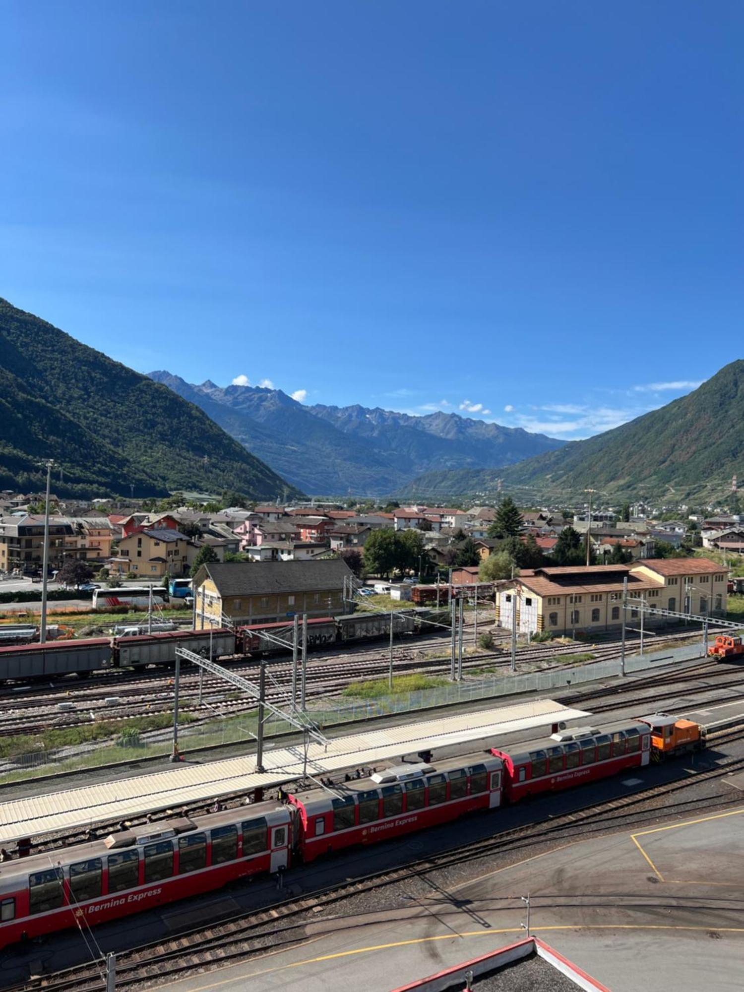 Bernina View Leilighet Tirano Eksteriør bilde